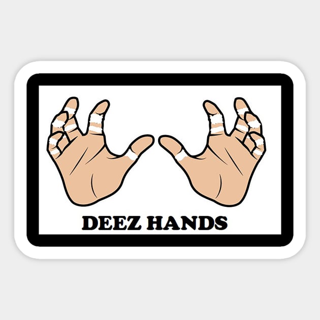 Deez Hands Sticker by ParadoxBJJ